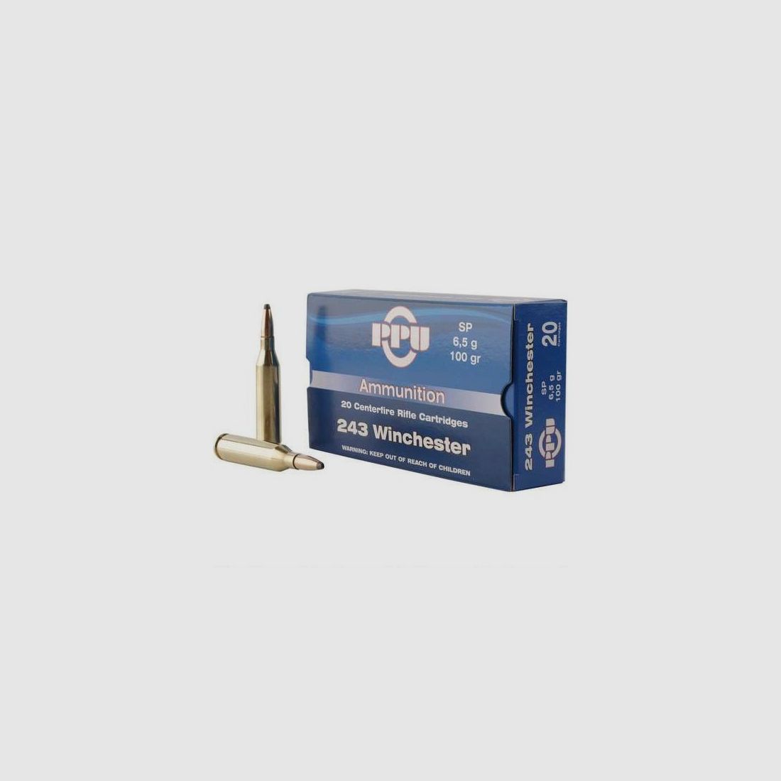 PPU 243 WINCHESTER, SP, 100GR