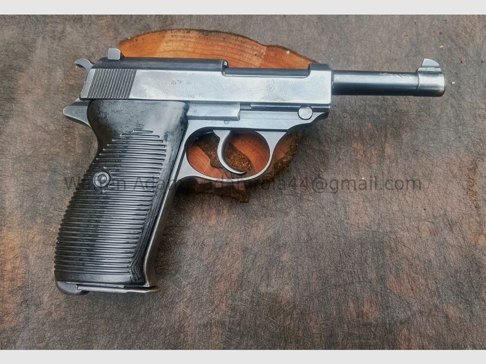 Carl Walther Zella Mehlis P.38 Nullserie, Var. III