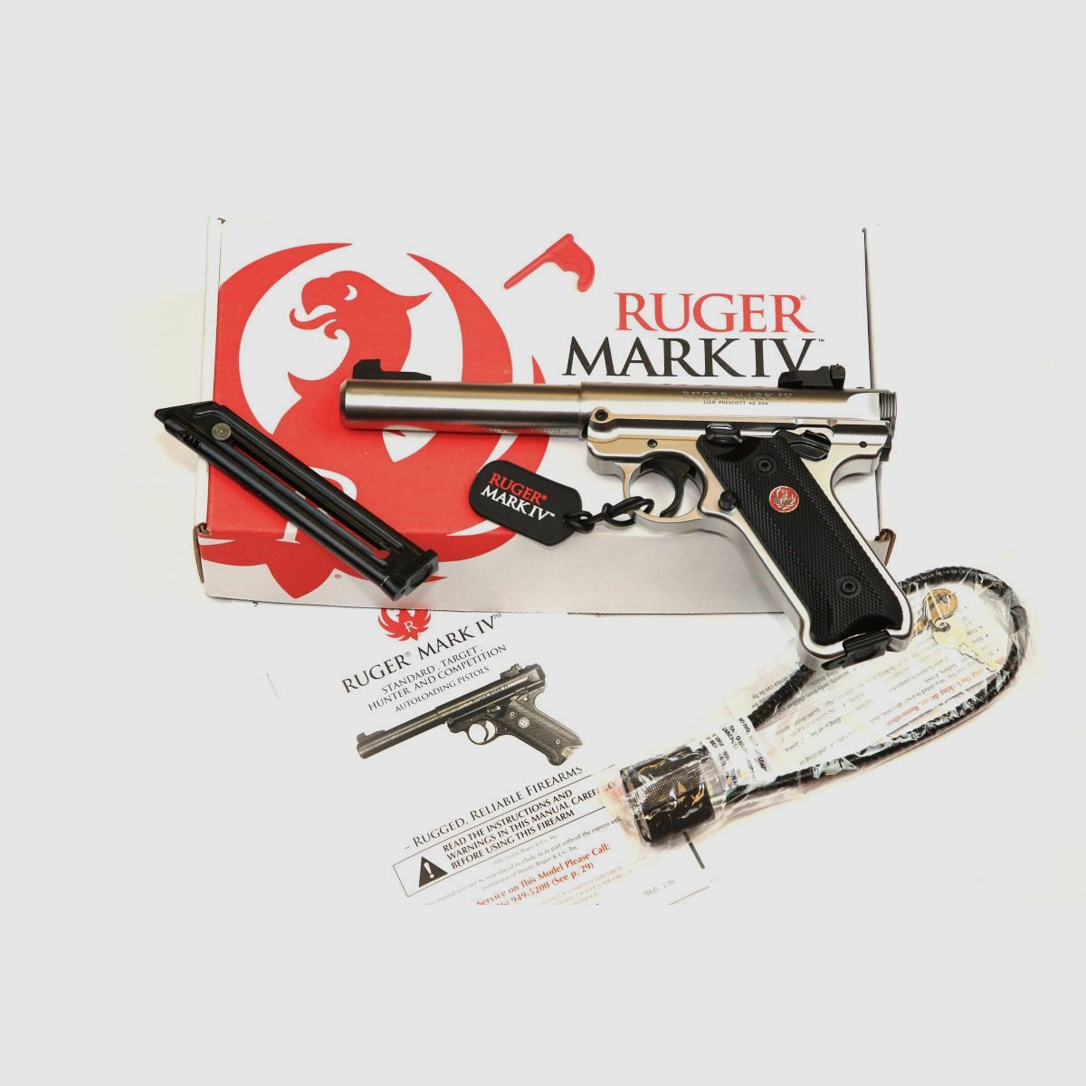Ruger Mark IV Target Pistol stainless, Bild 1 von 10