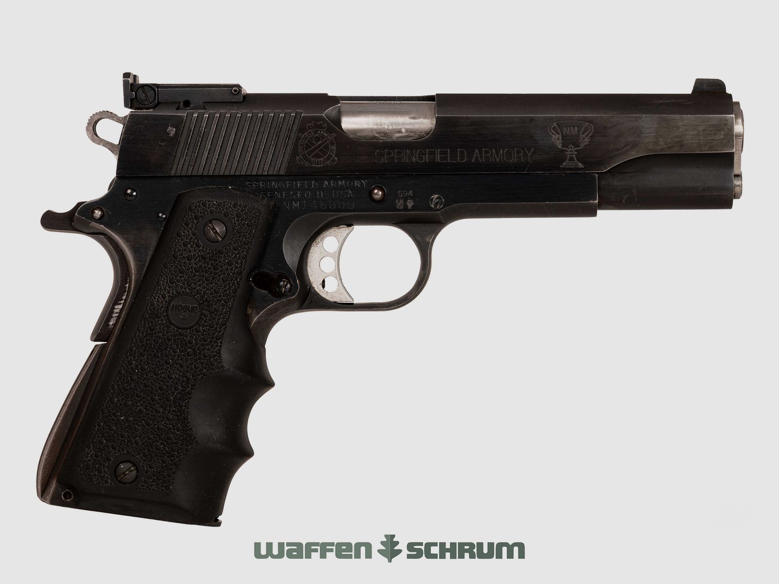 Springfield 1911 Trophy Match , Reservemagazin, verstellbare Visierung, Match-Abzug .45Auto