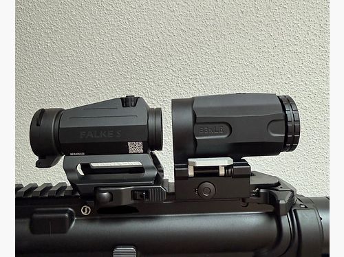 Falke B3X LE Gen. 2 Magnifier 3x – jak nowy, mało używany + QD Mount