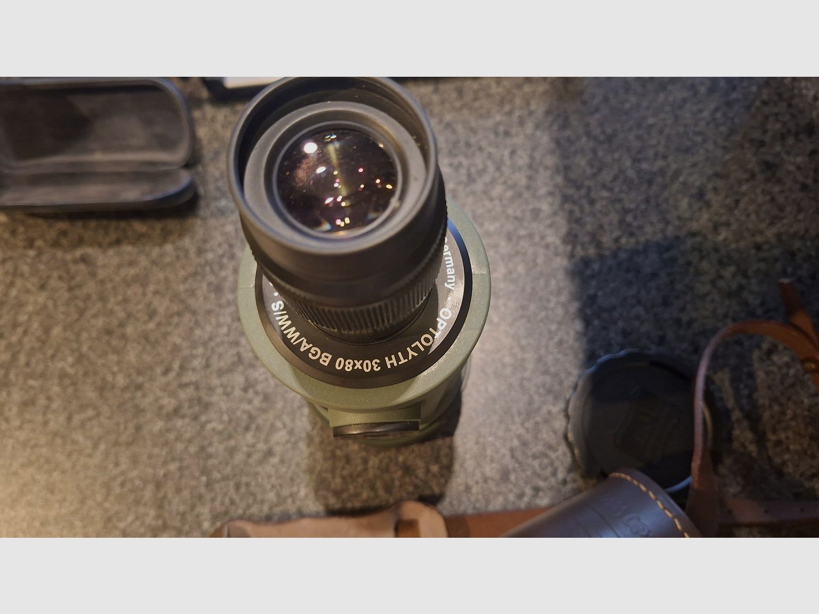 Optolyth Spotting Scope 30×80 BGA WWIS Ceralin plus for Hunters / Ornithologists / Naturalists