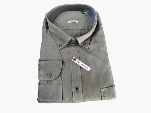ZIELONA KOSZULA M/L PÓŁSEZON MOD 72530