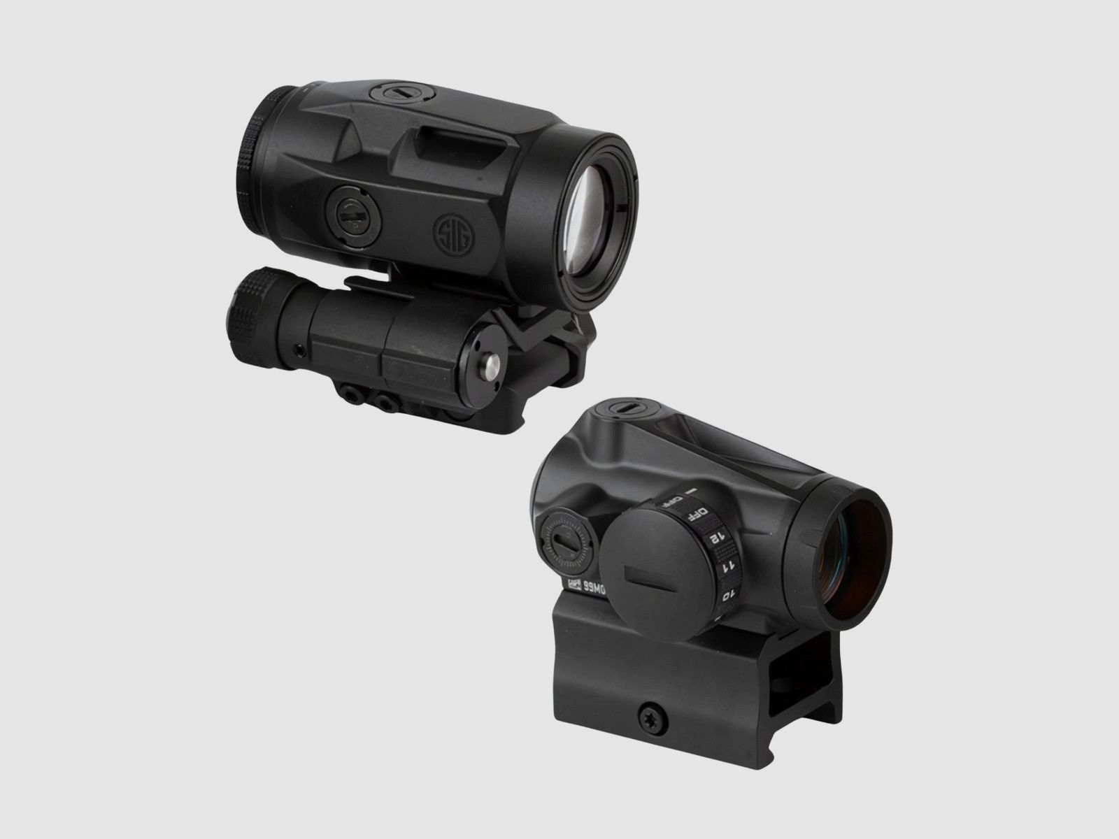 Sig Sauer – Conjunto de visor de punto rojo Romeo MSR Gen. II + magnificador Juliet3-Micro – SORJMSR101, imagen 2 de 6