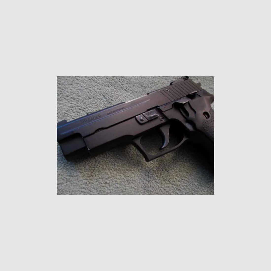 Pistole SIG SAUER Mod. P226 S, 9mm Para u. WL-Lauf 4mm