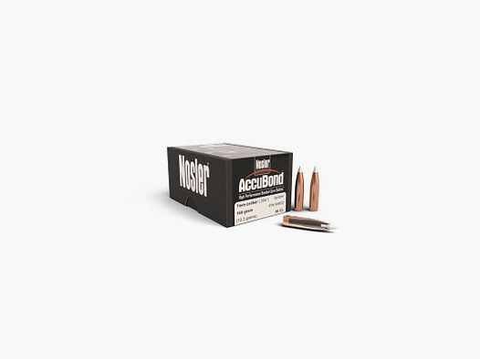 NOSLER GESCHOßE 7MM/284 160 GRS / 10,4 G ACCUBOND SPITZER 50 STK