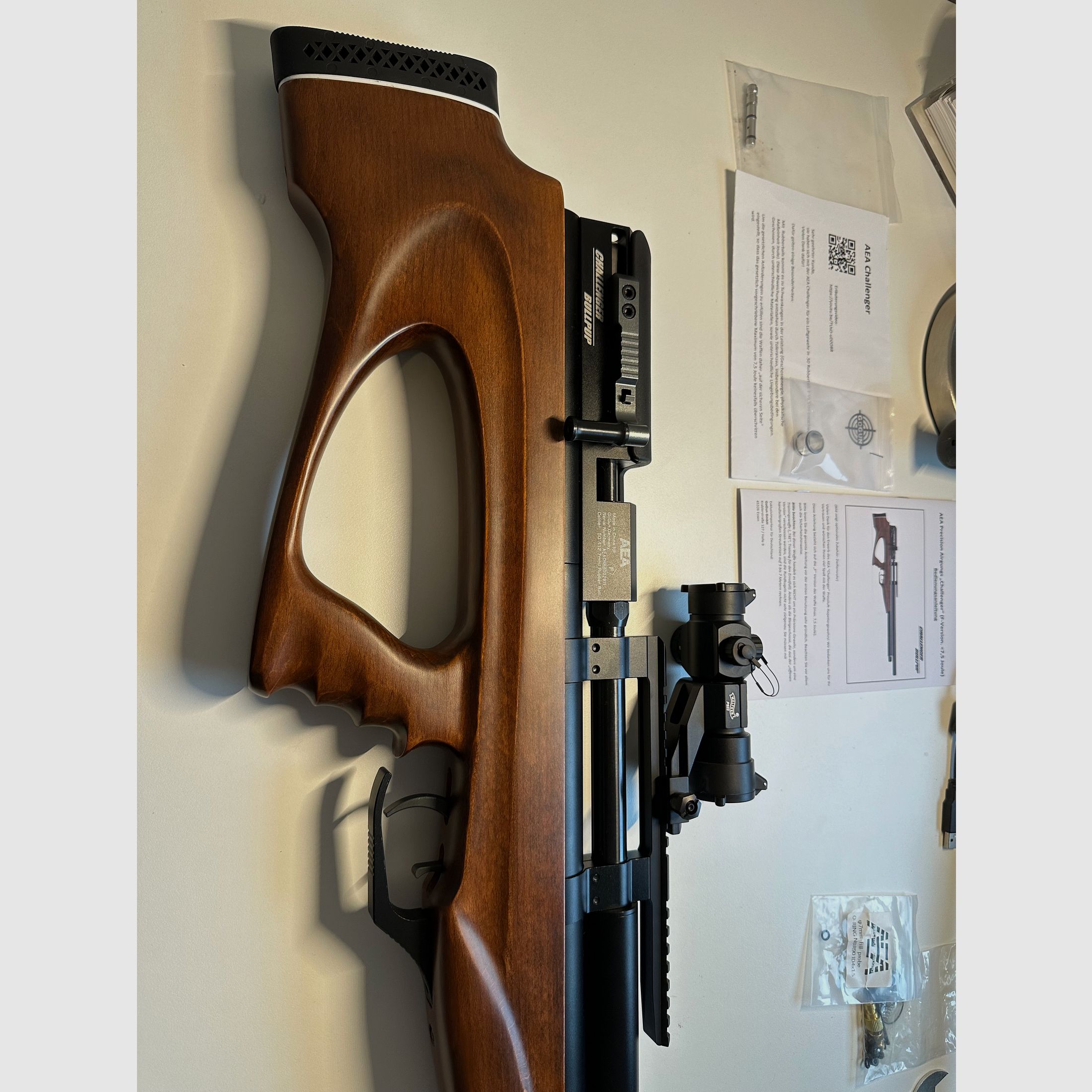 AEA Challenger Bullpup .50 (F-Version) - neuwertig mit viel Zubehör!