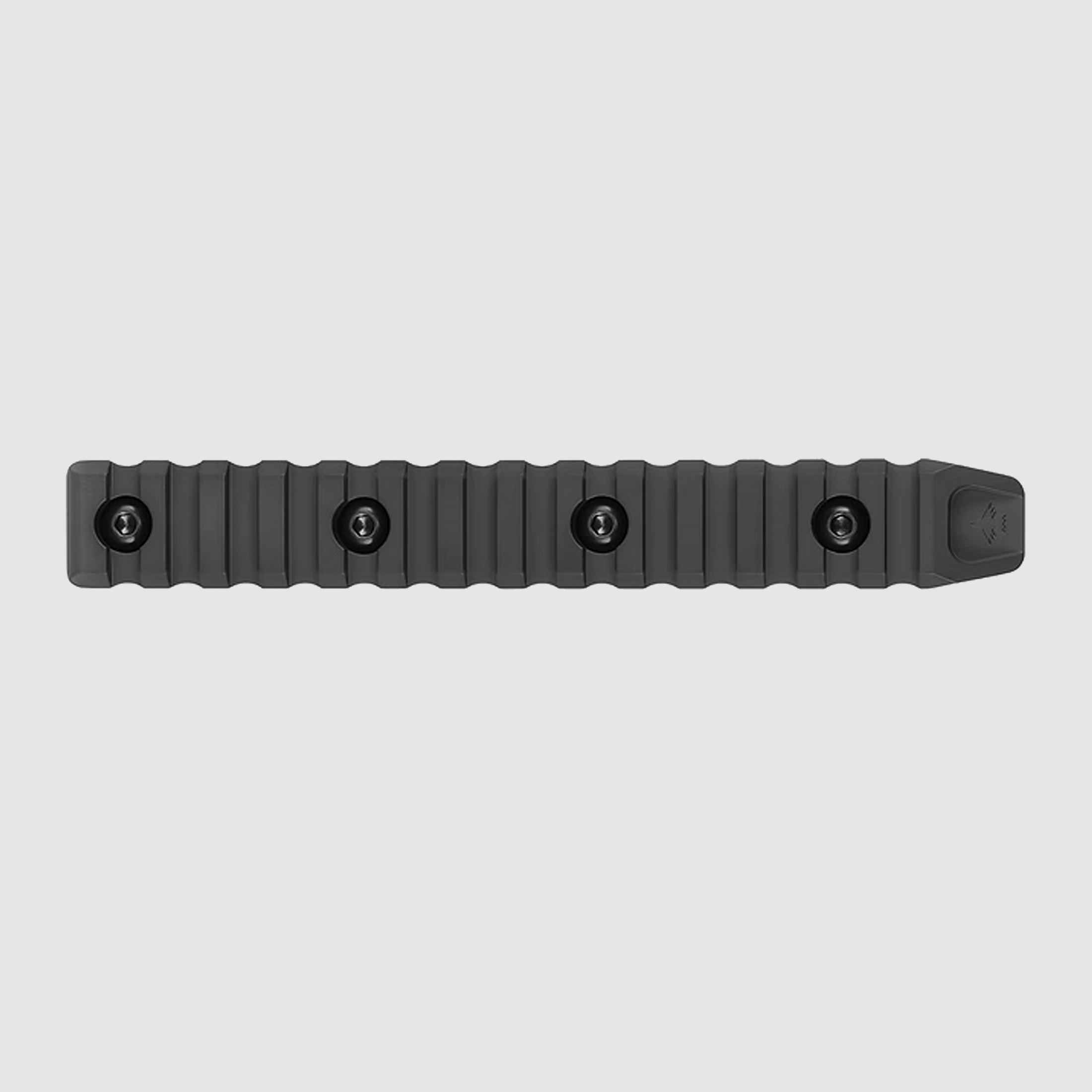 Carril de M-LOK a Picatinny, aluminio, 14 ranuras, Armor Black CRC 9009 – Kruk