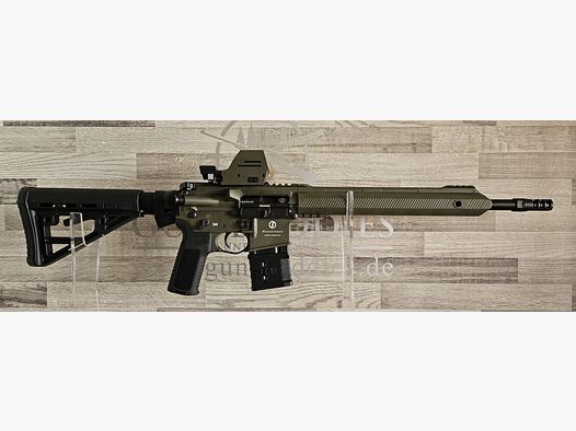 Schmeisser AR15 M4FL Sport Oliv 14,5" .223Rem. in set con ottica - spedizione gratuita! - Nuovo dal commercio specializzato