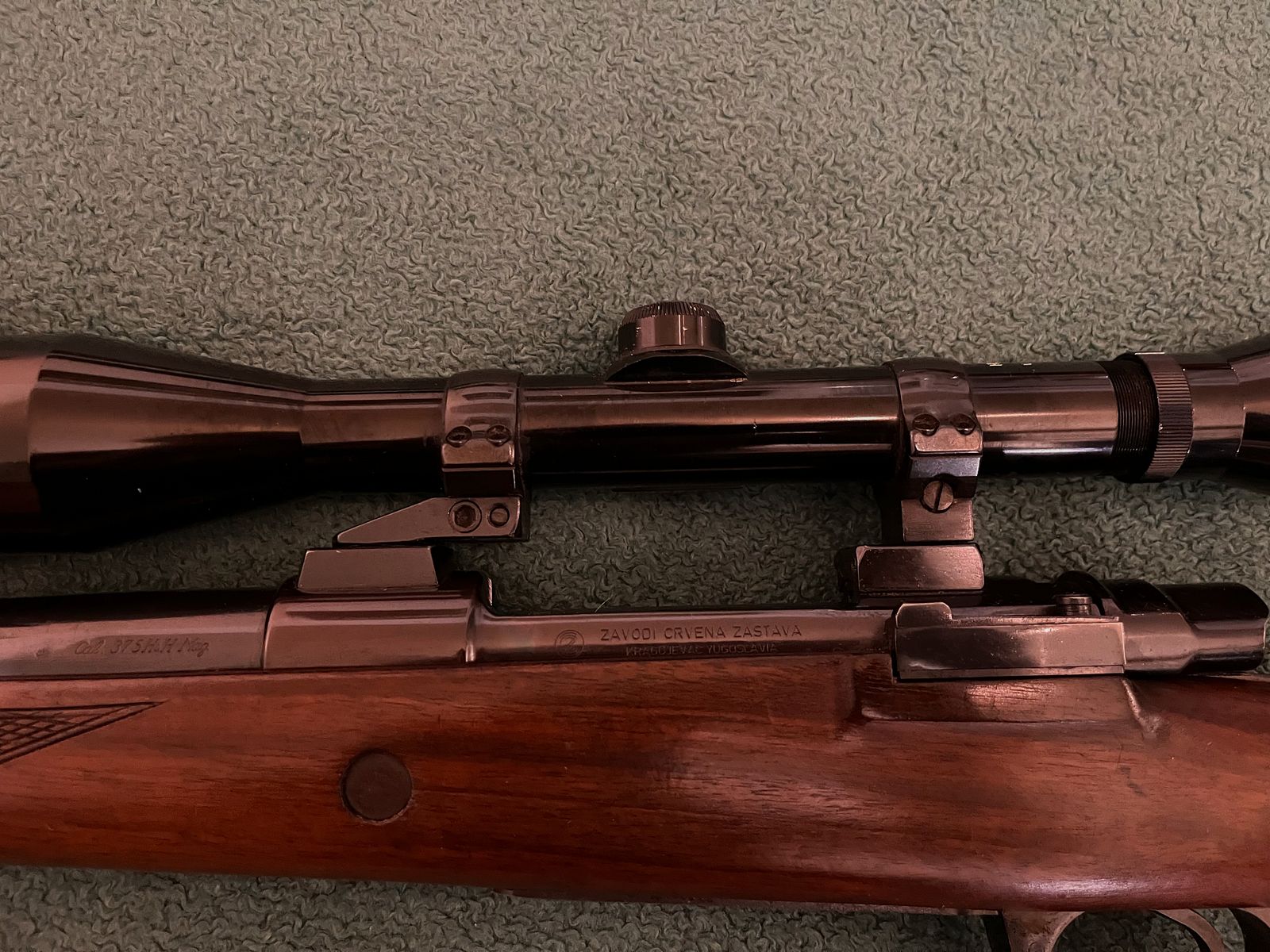 Zastava .375 Holland & Holland Magnum, System K98