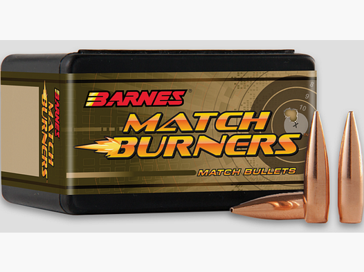 Barnes Match Burner Bullets 6.5 mm/.264 – 120 Grain OTM BT Item 30234