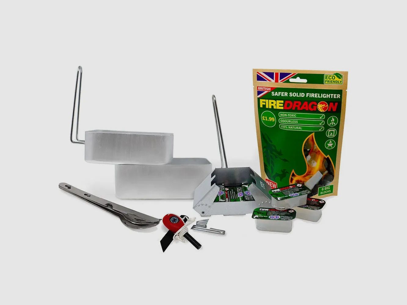 FireDragon FireDragon Kochset Outdoor Cooking Set