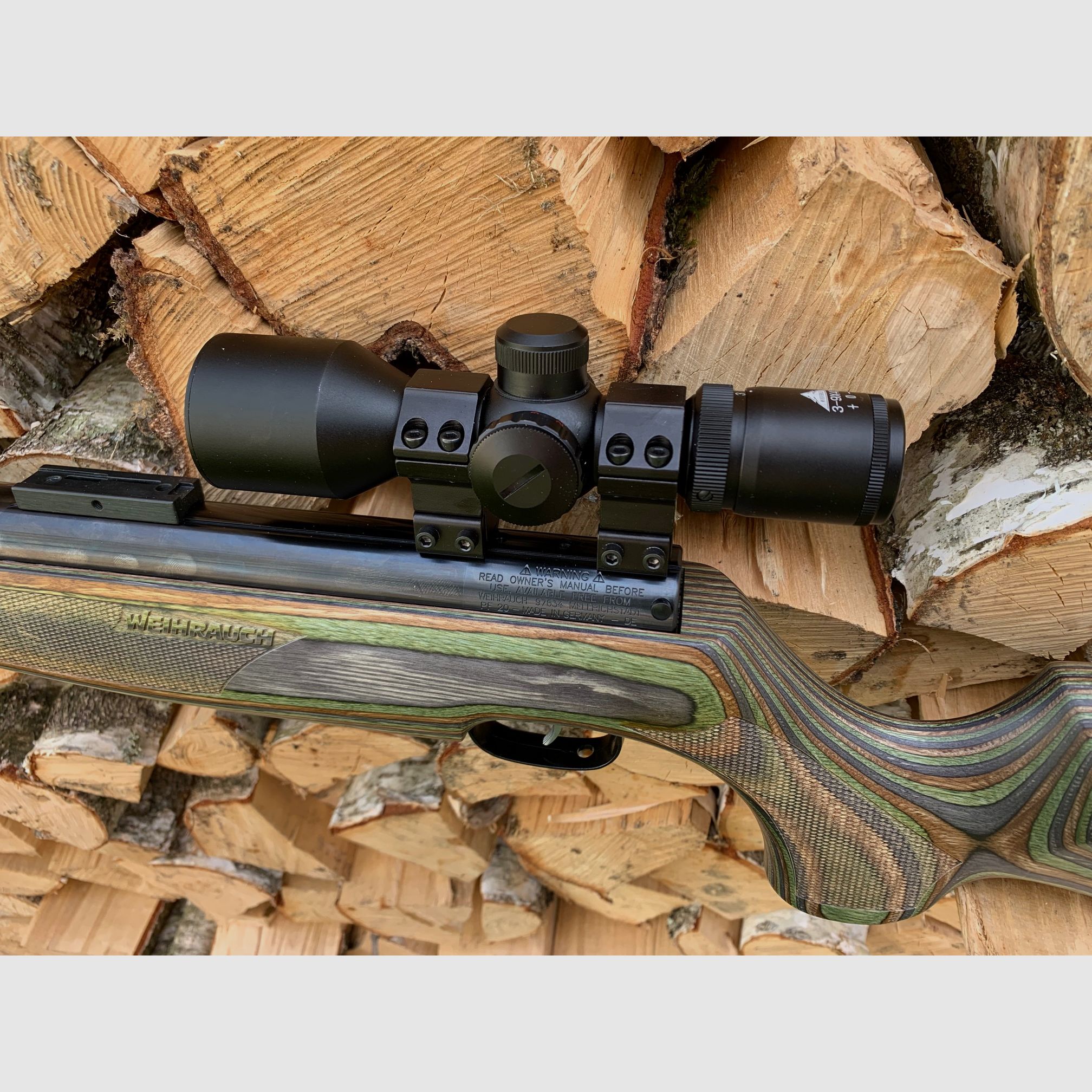 Weihrauch HW 77 K Special Edition Kal. 4,5mm mit Zielfernrohr 3-9x40 compact
