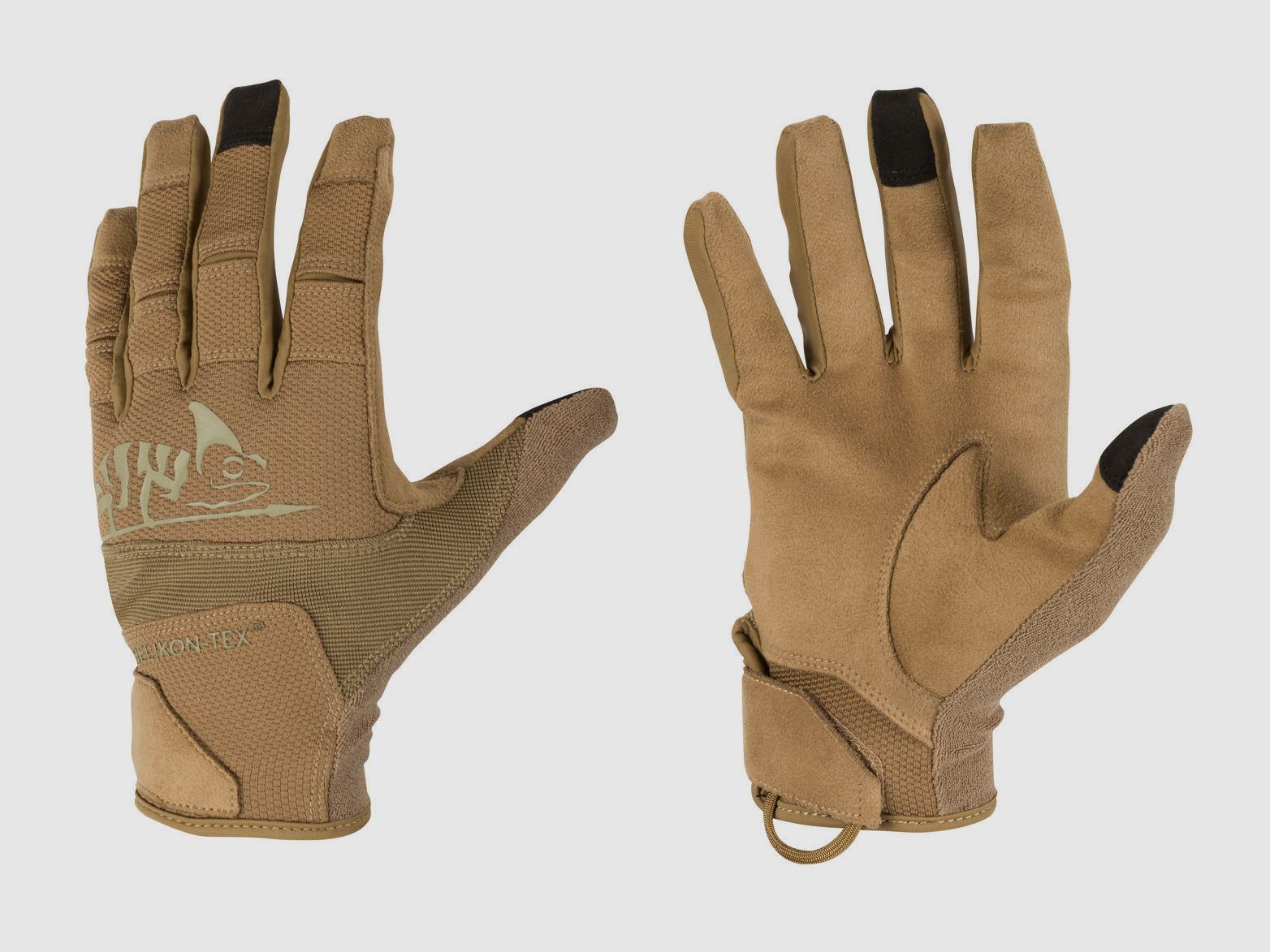 HELIKON-TEX RANGE TACTICAL GLOVES HARD® COYOTE/ADAPTIVE GREEN