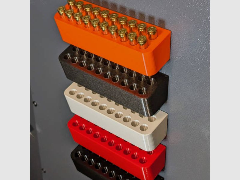 Supporto magnetico per munizioni per cartucce per armadietto delle armi - Accessorio per armadietto delle armi, immagine 5 di 7