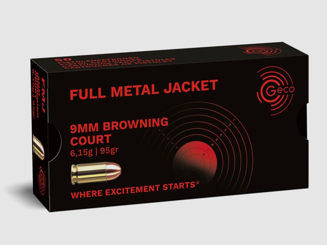 Geco Munitions 9 mm Browning Court .380 Auto / 1000, image 4 sur 4