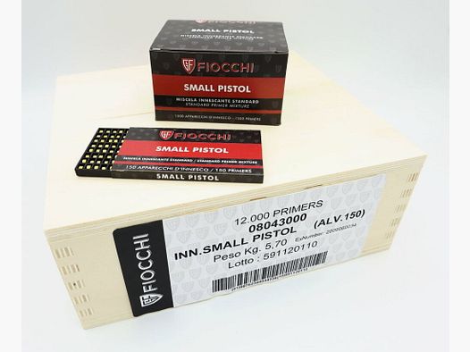 Fiocchi Małe Pistoletowe Złącze / Spłonka