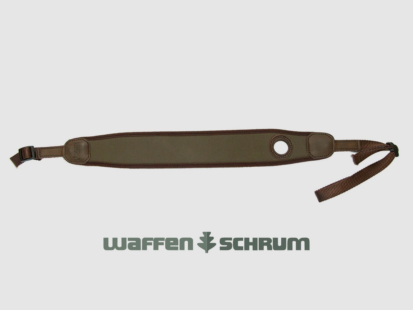 Mjoelner Hunting Gewehrriemen Grün mit Daumenloch