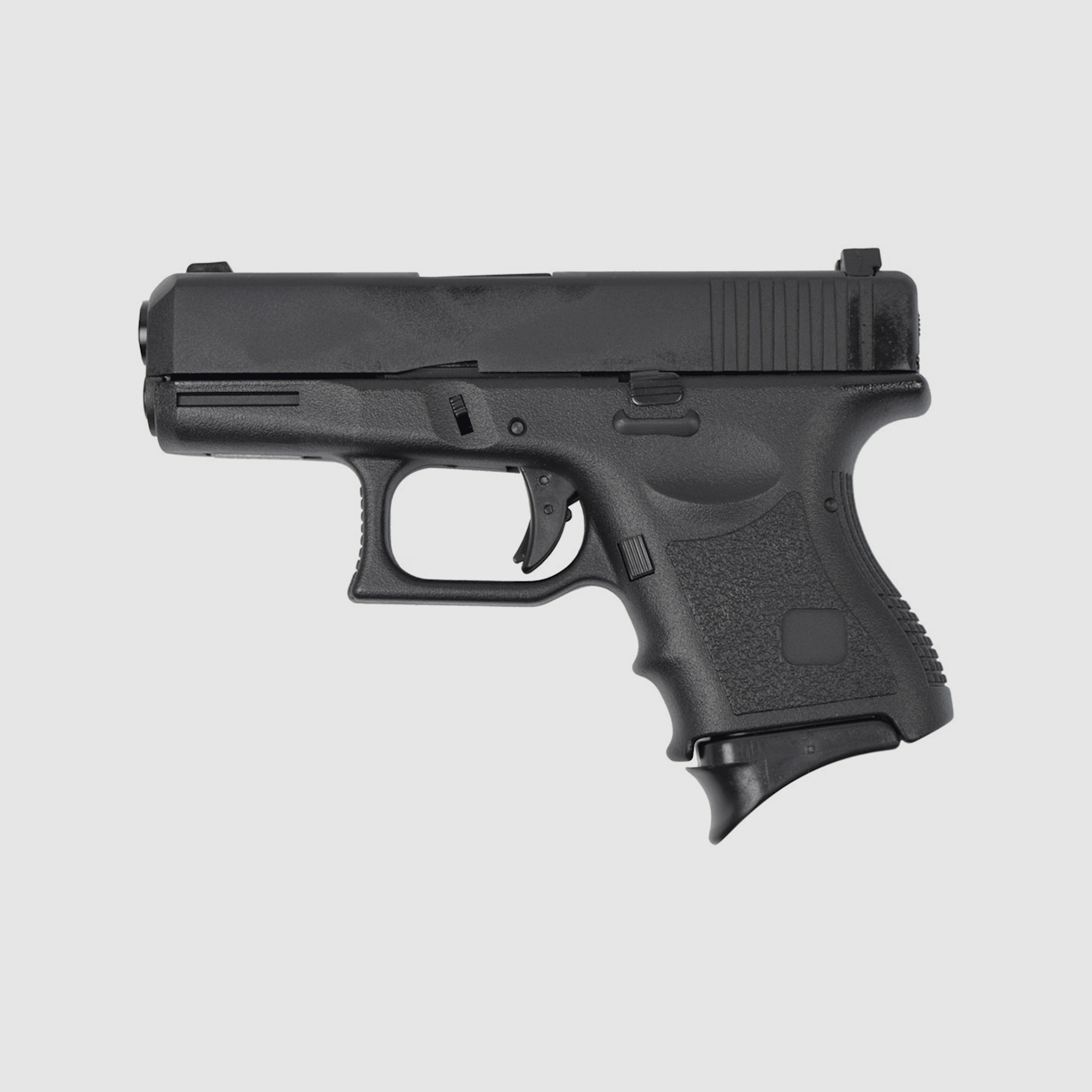 SOFTAIR-PISTOLE – HFC CO2 HG-186 HALBMETALL SCHWARZ, Bild 1 von 3