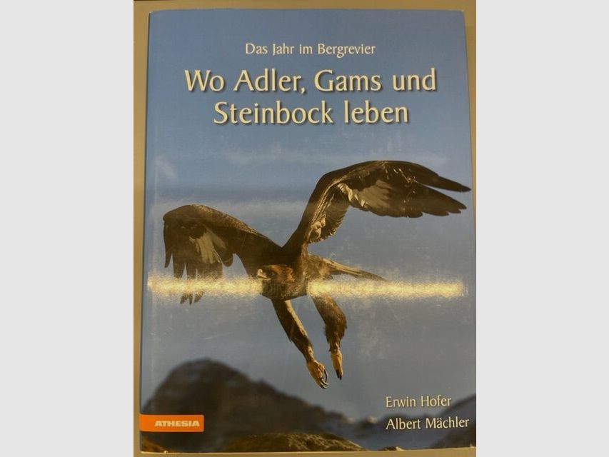 Où Vivent les Aigles, Chamois et Bouquetins L'Année Dans la Région Montagneuse Erwin Hofer Albert Mächler