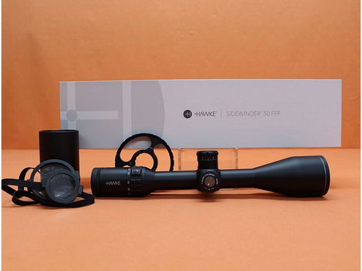 HAWKE HAWKE Sidewinder 30 FFP lunette de tir 6-24x56 (17460) réticule lumineux Half Mil (1.BE)