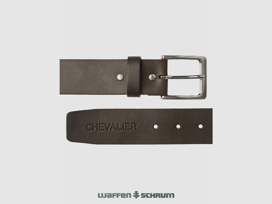 Chevalier Leather Belt Halton Leather Brown