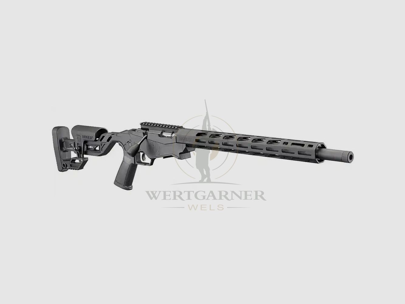 Ruger Precision Rimfire .22LR 18" black, image 2 of 3
