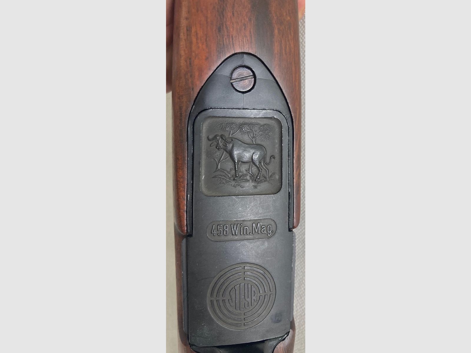 Steyr Mannlicher Model S Bolt Action Rifle in .458 WinMag