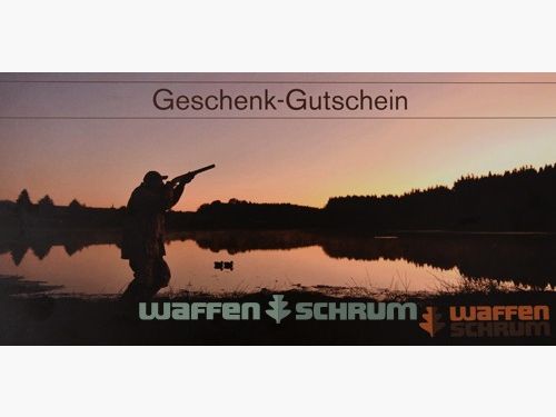 Waffen-Schrum Gutscheine Ladengutschein