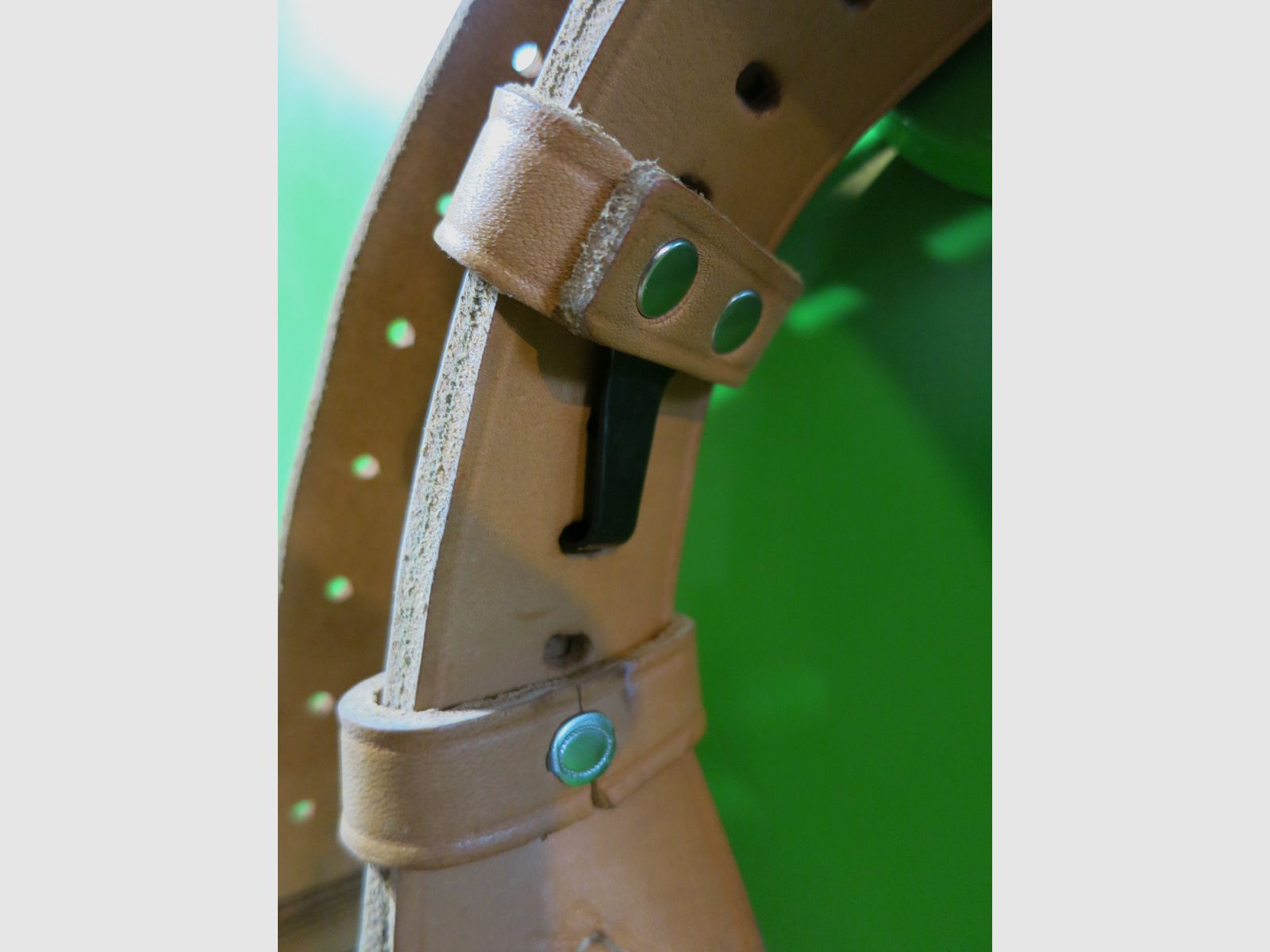 Anschütz Schießriemen Nr. 7400 Leder  + Handstopp  mit Riemenbügel