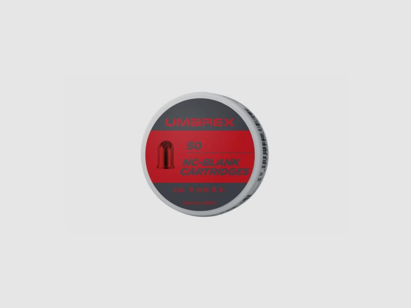 Umarex knalpatronen 9 mm R.K. 50 stuks voor revolvers