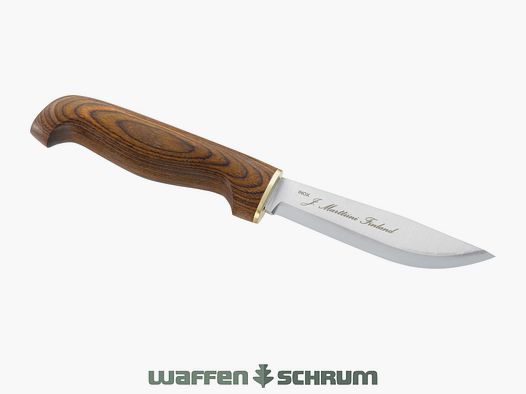 Jagdmesser Marttiini Gesamtlänge: 23,3cm - Klingenlänge: 11,0cm rostfreien Stahl 1.4110 - mit Lederscheide
