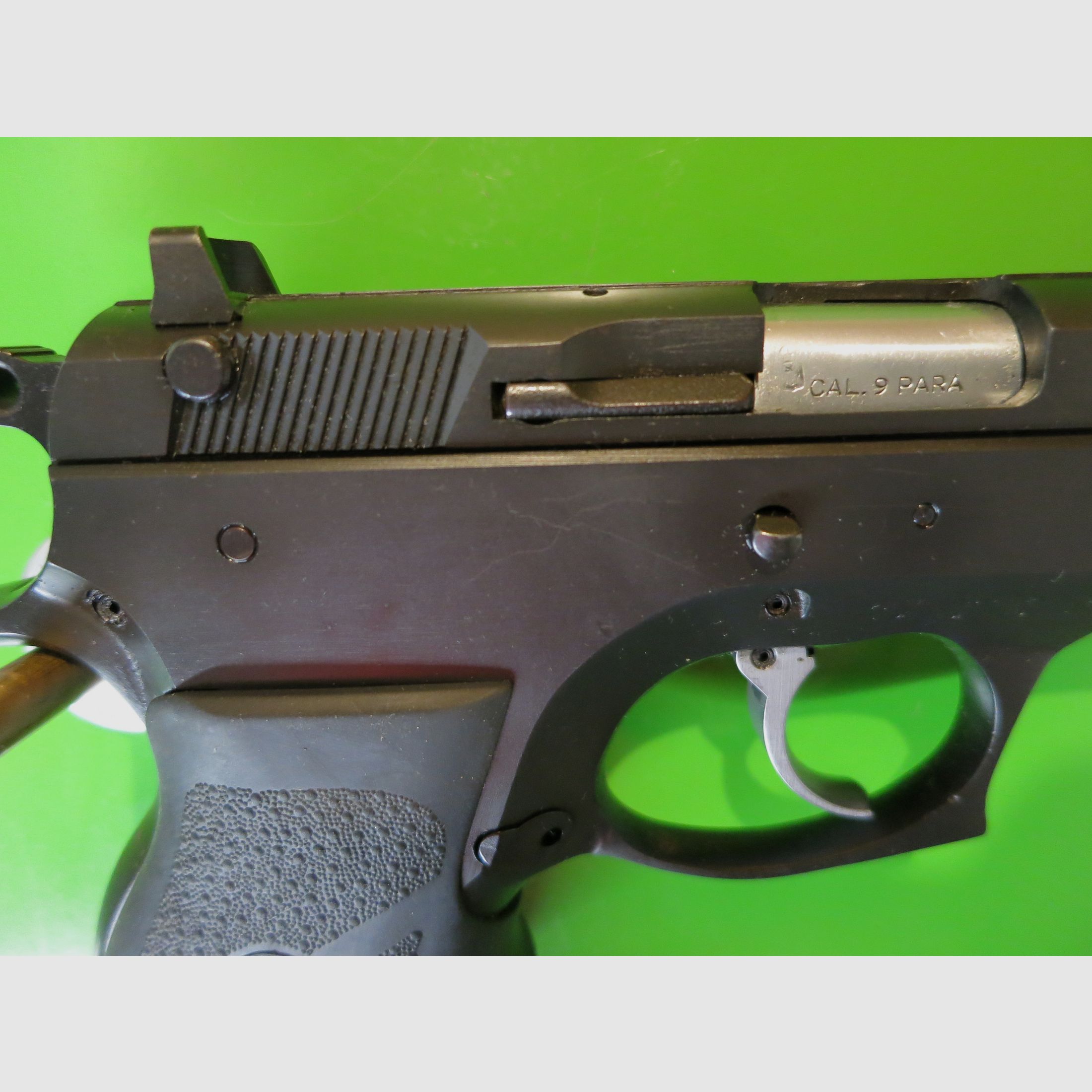 Tanfoglio TA90, semi-automatic. Self-loading sports pistol, the IPSC classic, caliber 9 × 19 mm       #66-