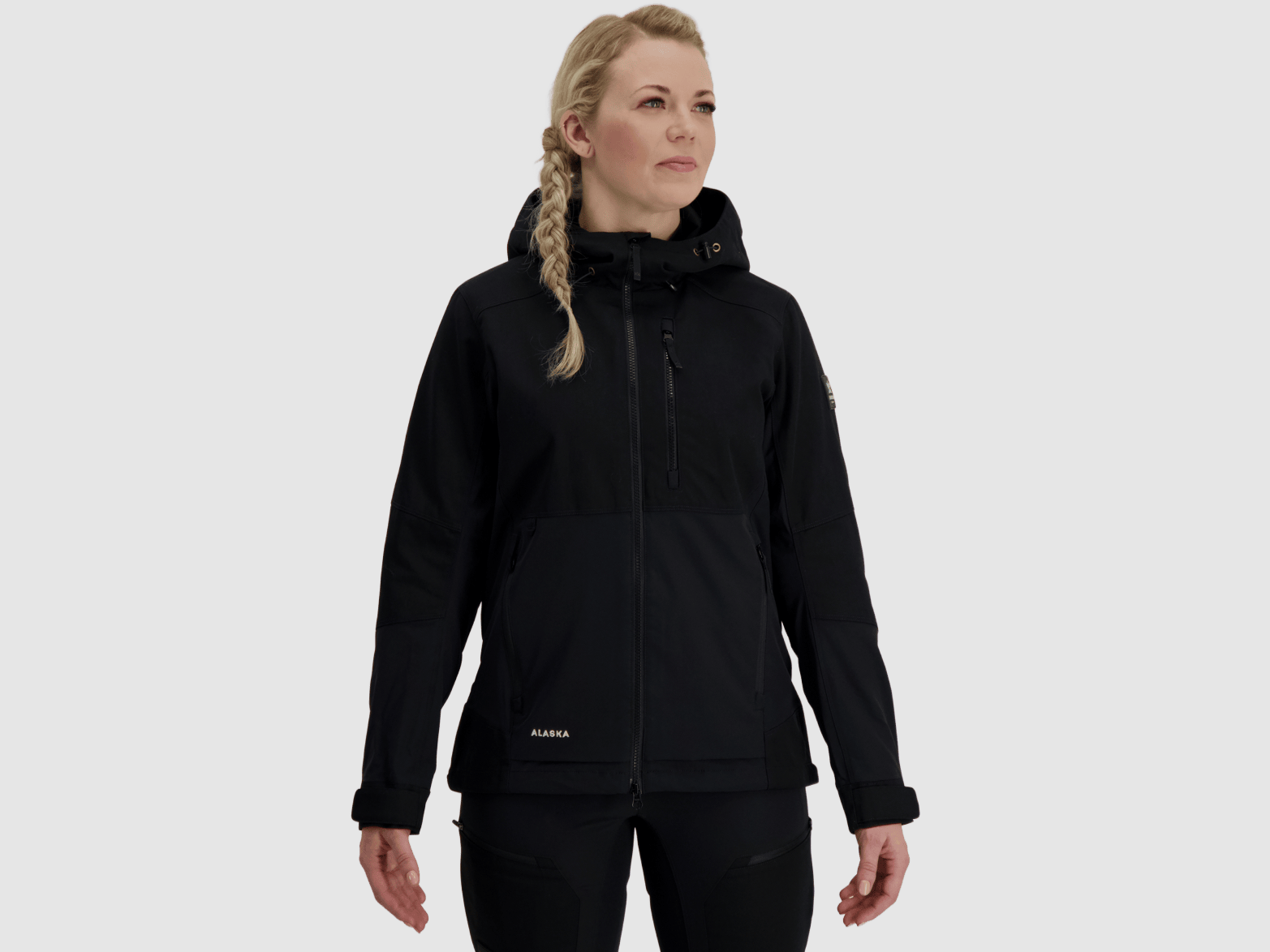 Alaska 1795 Trekking Lite Pro Giacca Donna Nera XS