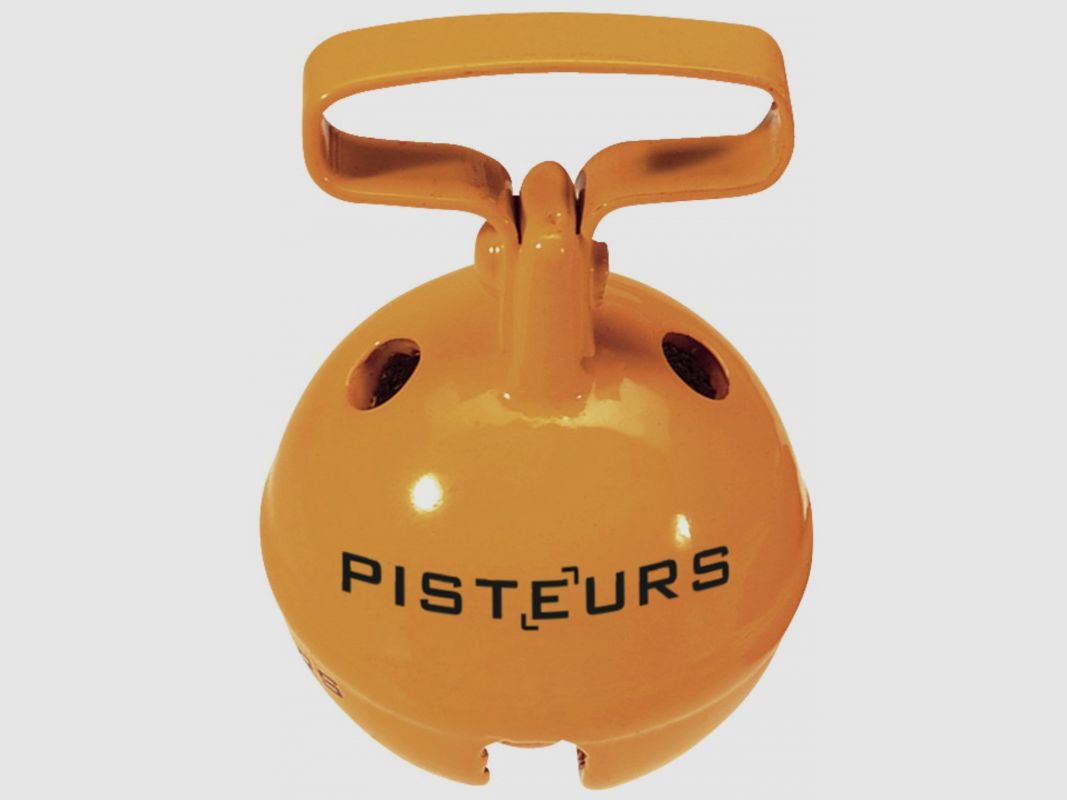 Grelot Pisteurs Messing orange Durchmesser 25mm Durchlass 27mm