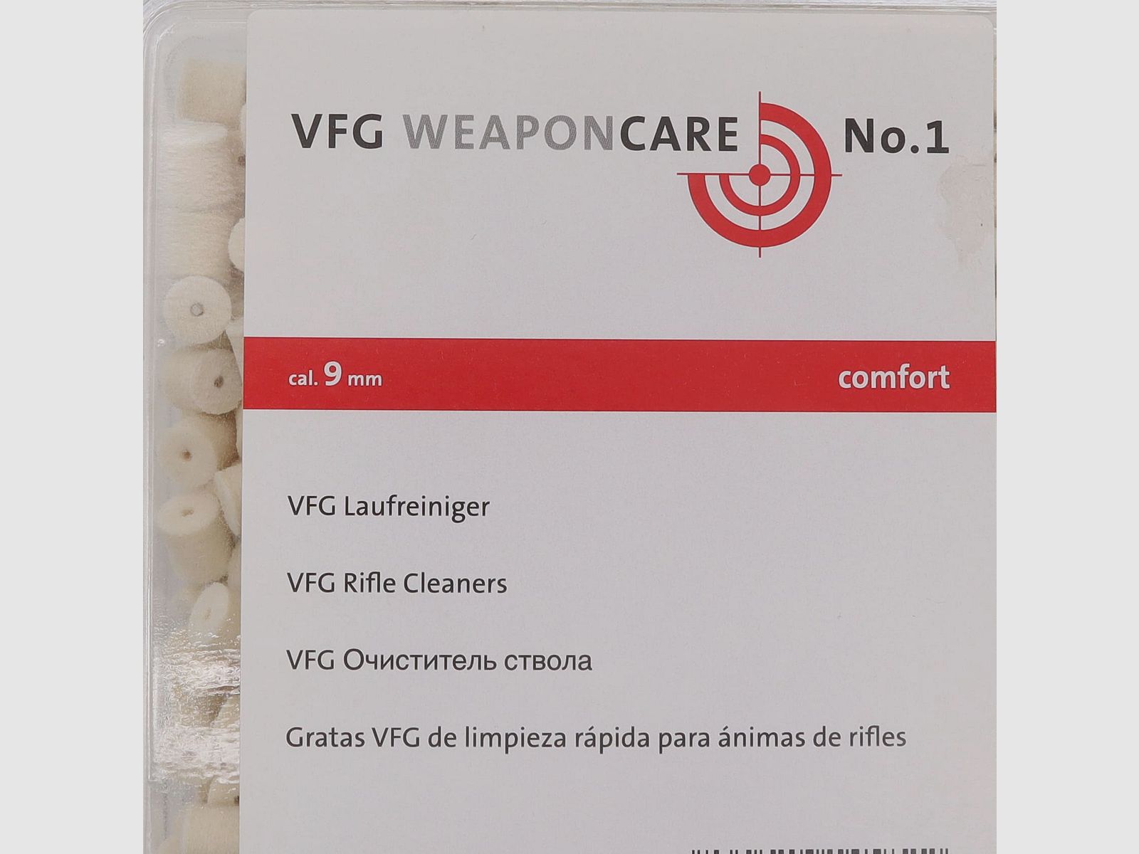 VFG Running Cleaner ''Comfort'' - 9mm (500pcs)