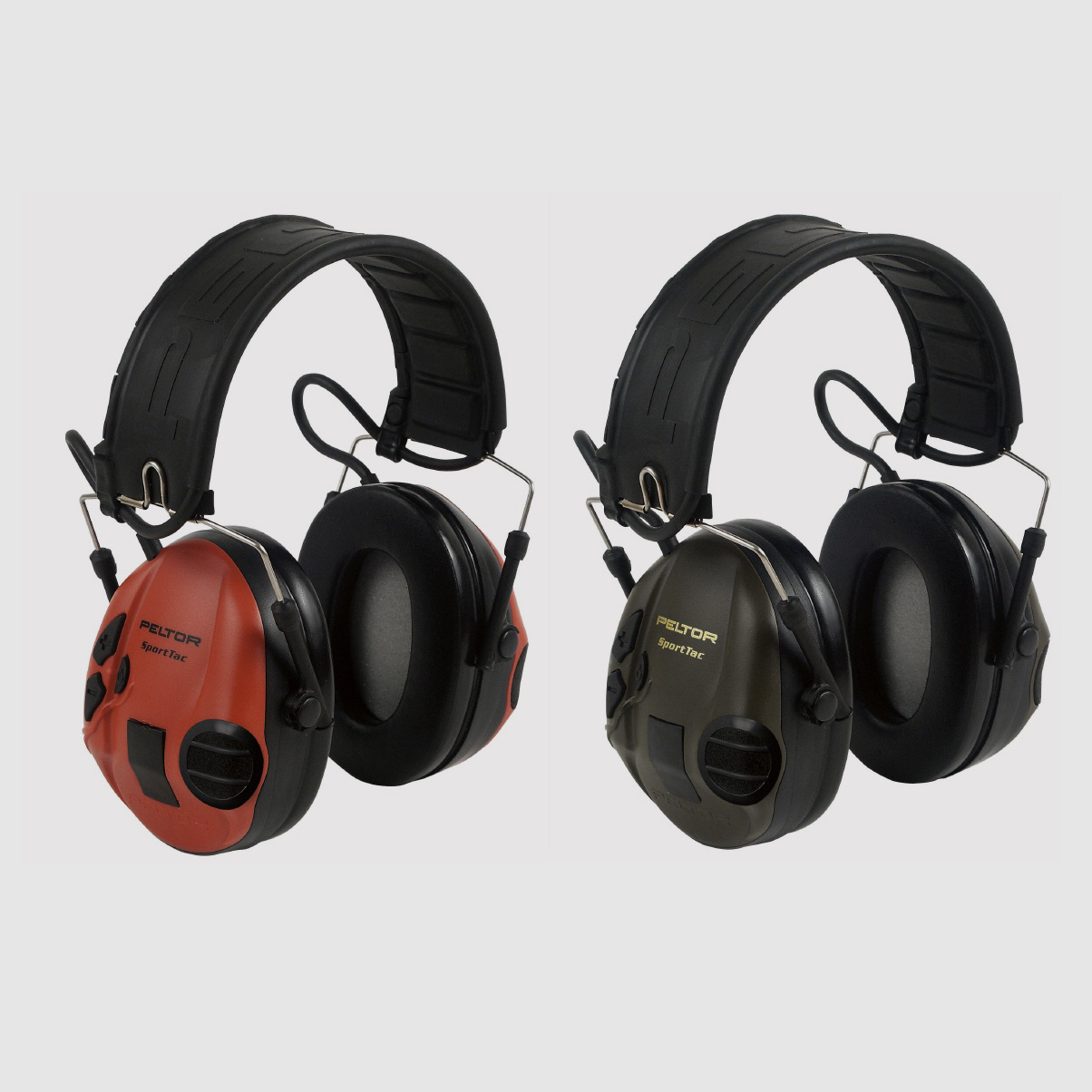 PELTOR M3 Ochrona słuchu "Sport-TAC" -CZARNY/CZERWONY-
