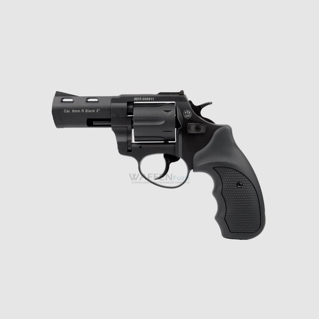 Zoraki R2 blank firing weapon black 3 inches caliber 9mm revolver K.