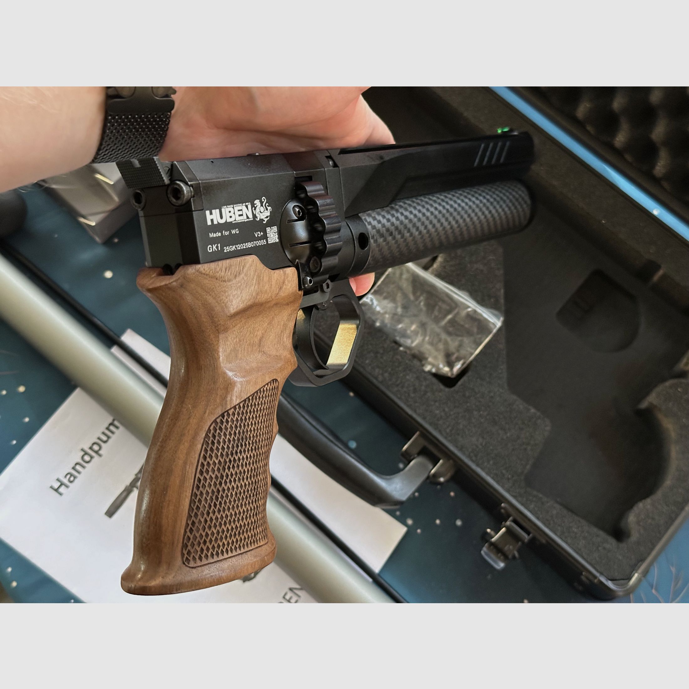 Huben GK1 air pistol (V3+) cal. .25 / 6.35 mm