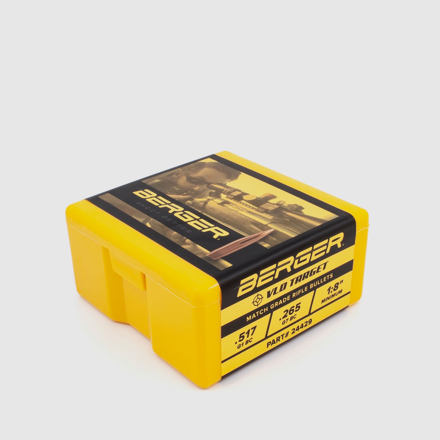 Berger Geschoss 6mm/.243 VLD Target 105GR 500 Stück