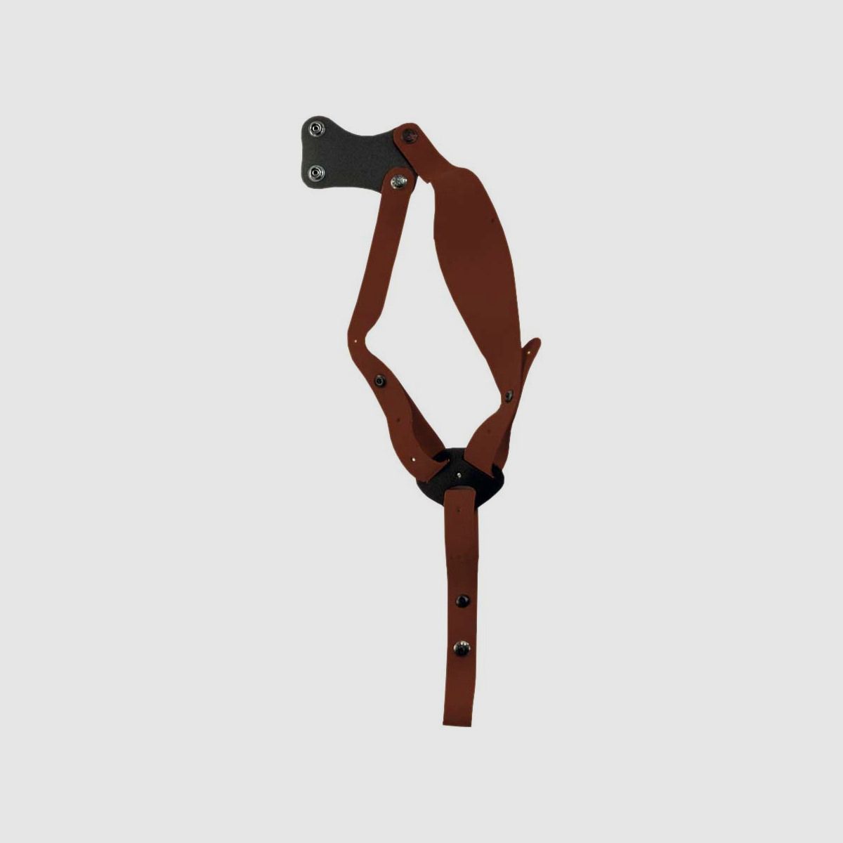 Schultergurt für Schulterholster Braun-Rechtshänder