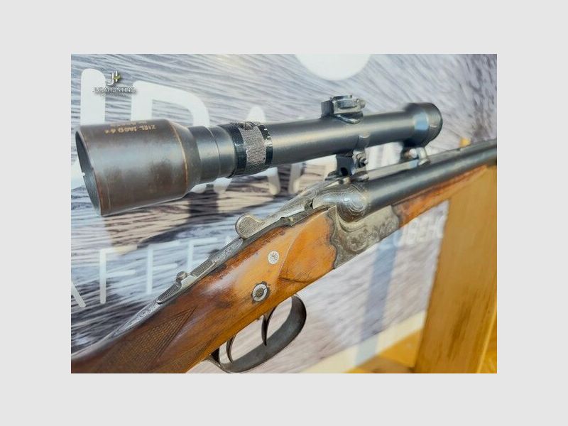 Krieghoff Drilling, Zeis Jagd 4 SEM; 8x57IR 16/70