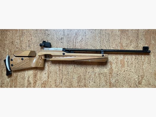 Feinwerkbau C60 FWB Matchluftgewehr mit 2 Kg  CO2 Flasche und Adapter <F>