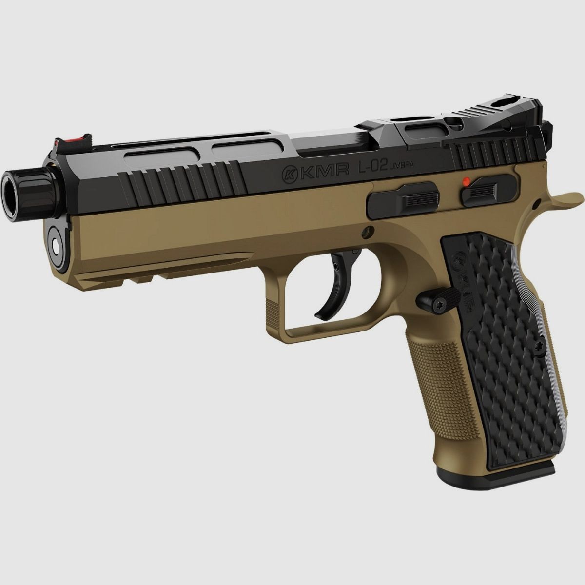 Pistolet KMR L-02 Umbra OR SR M13,5x1 SA/DA BROWN/BLACK, zdjęcie 2 z 9