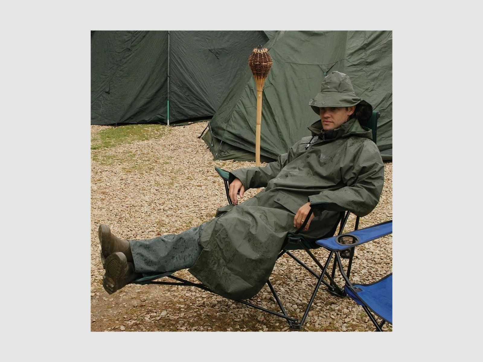 BALENO Regenmantel Helsinki khaki 2XL