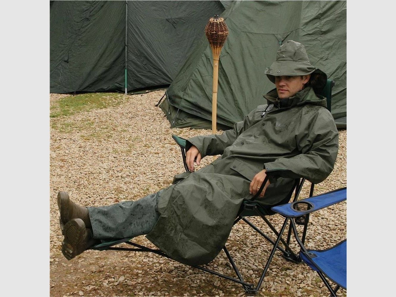 BALENO Regenmantel Helsinki khaki 2XL