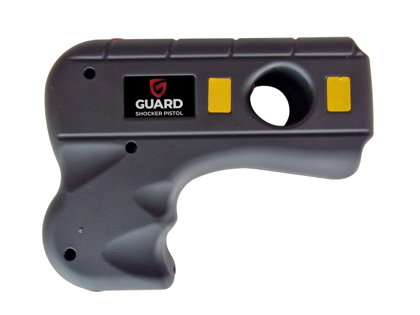 Paralizator z latarką GUARD Shocker Pistol, zawleczka bezpieczeństwa, ładowarka 230V YC-1305