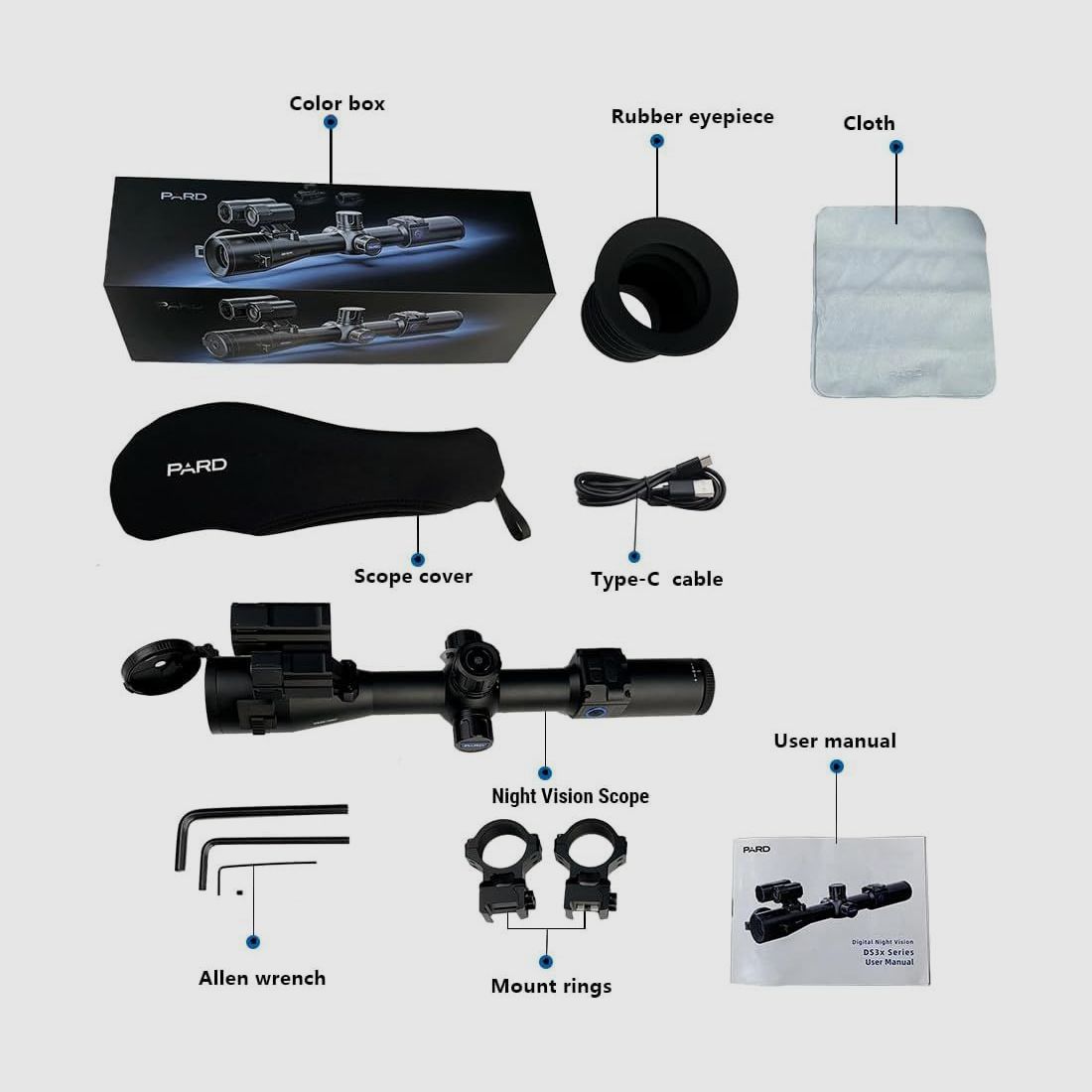 Infrarotzielfernrohr Pard Night Stalker 4K, Bild 16 von 16