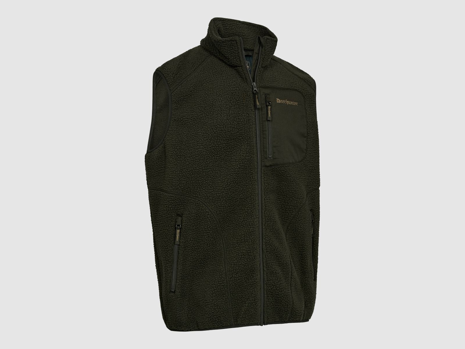 Atlas Fleece Weste - Forest Green – Größe: XL