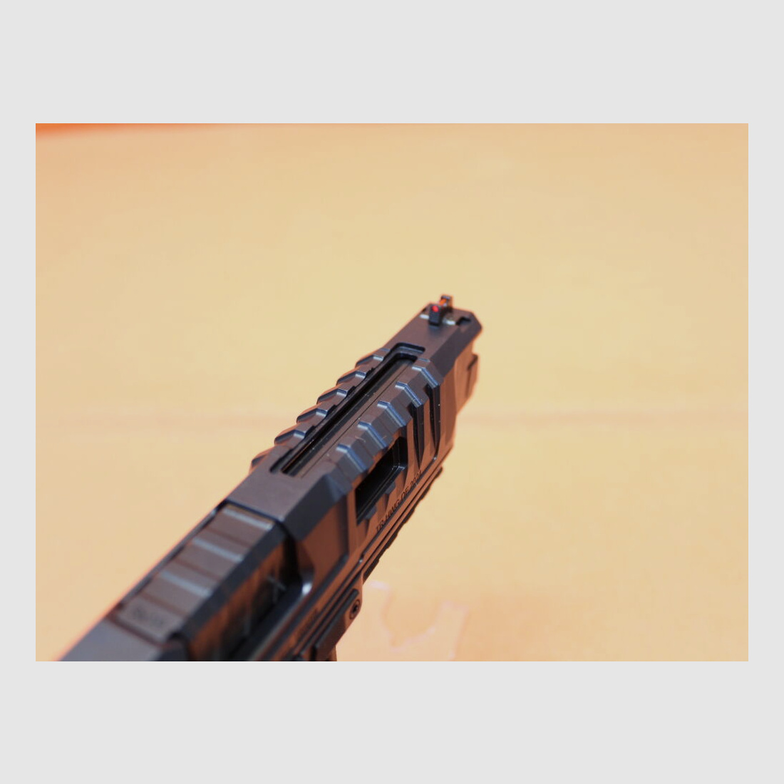 CANIK Ha.Pistola 9mmLuger CANIK TP9 SFx RIVAL-S Negra 127mm de cañón, cierre listo para óptica para visor de punto rojo